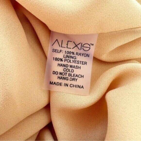 Alexis Holli Amber Bloom Floral Print Bohemian Tiered Mini Dress Size S - Picture 11 of 11